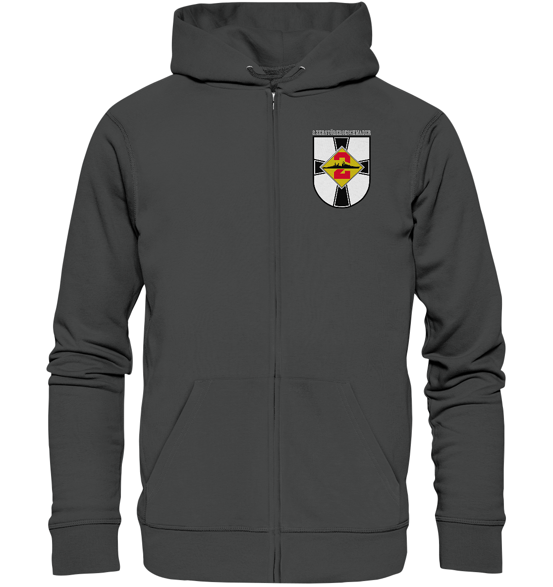 2. ZG Zerstörer D182 SCHLESWIG-HOLSTEIN; beidseitiger Druck - Organic Zipper