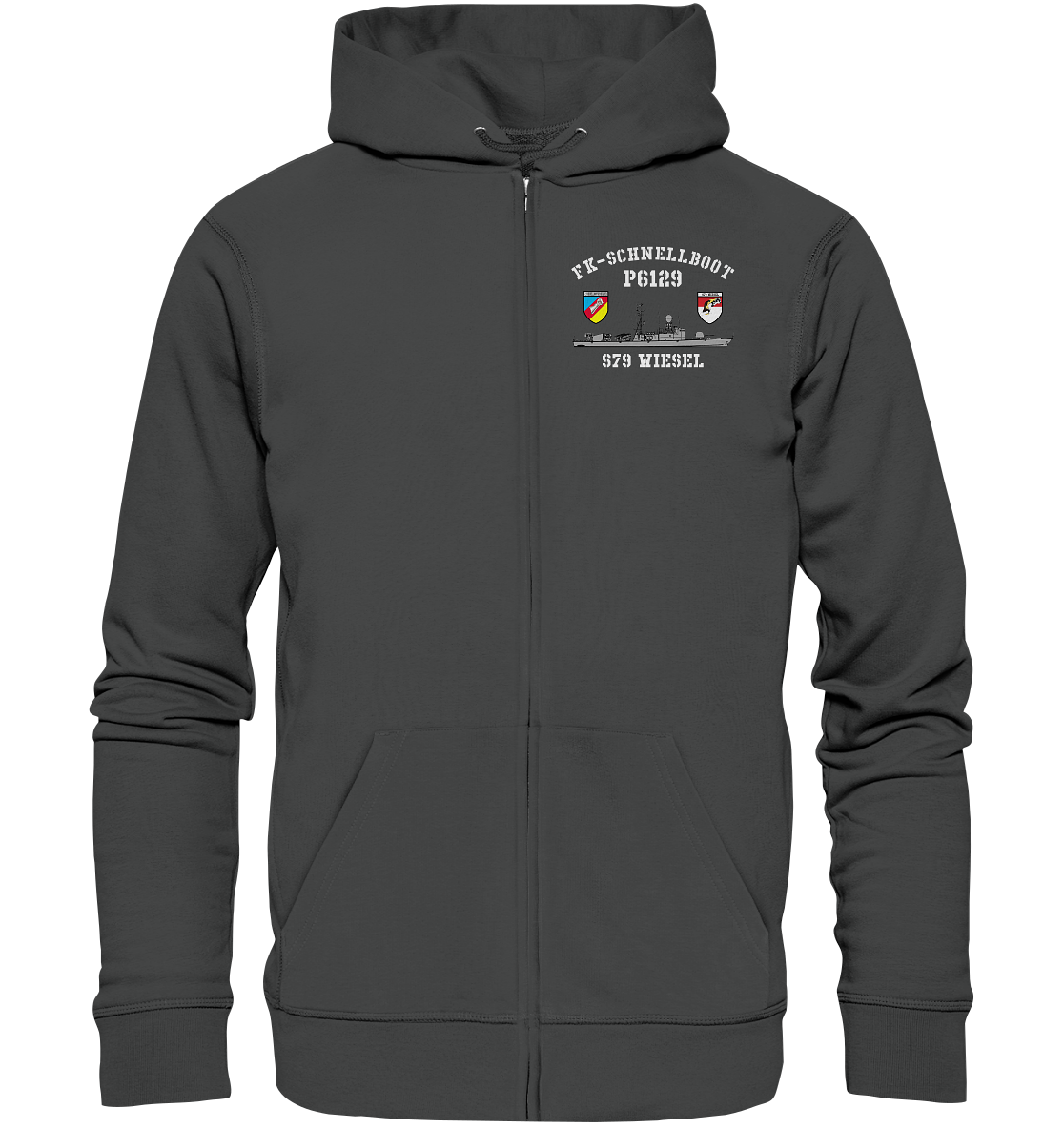 P6129 S79 WIESEL 2.SG - Organic Kapuzenjacke