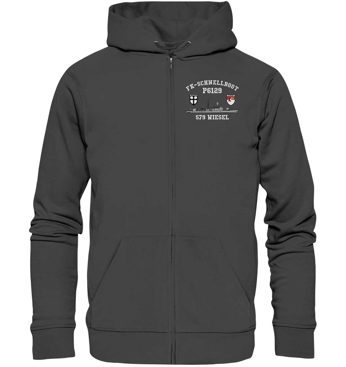 P6129 S79 WIESEL 7.SG - Organic Kapuzenjacke