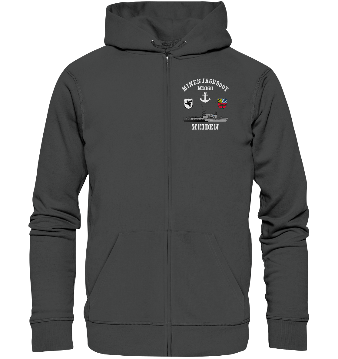 Mij.-Boot M1060 WEIDEN Anker 3.MSG - Organic Kapuzenjacke