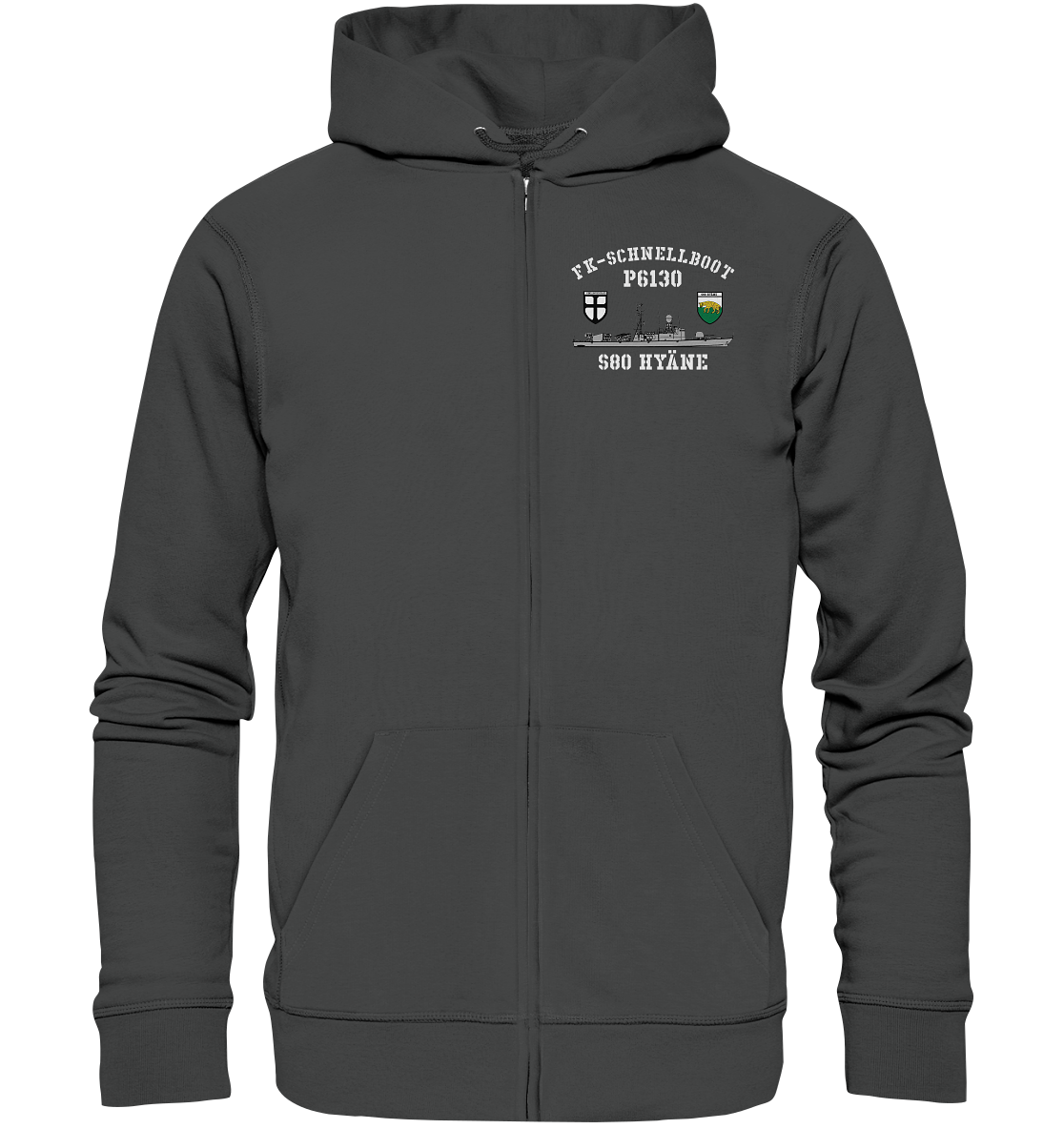 P6130 S80 HYÄNE 7.SG - Organic Kapuzenjacke