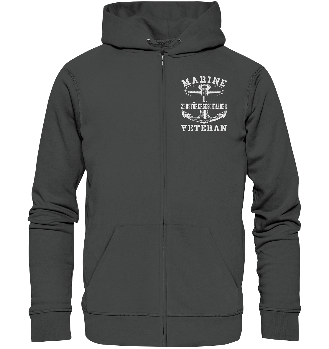 1. Zerstörergeschwader Marine Veteran - Organic Zipper