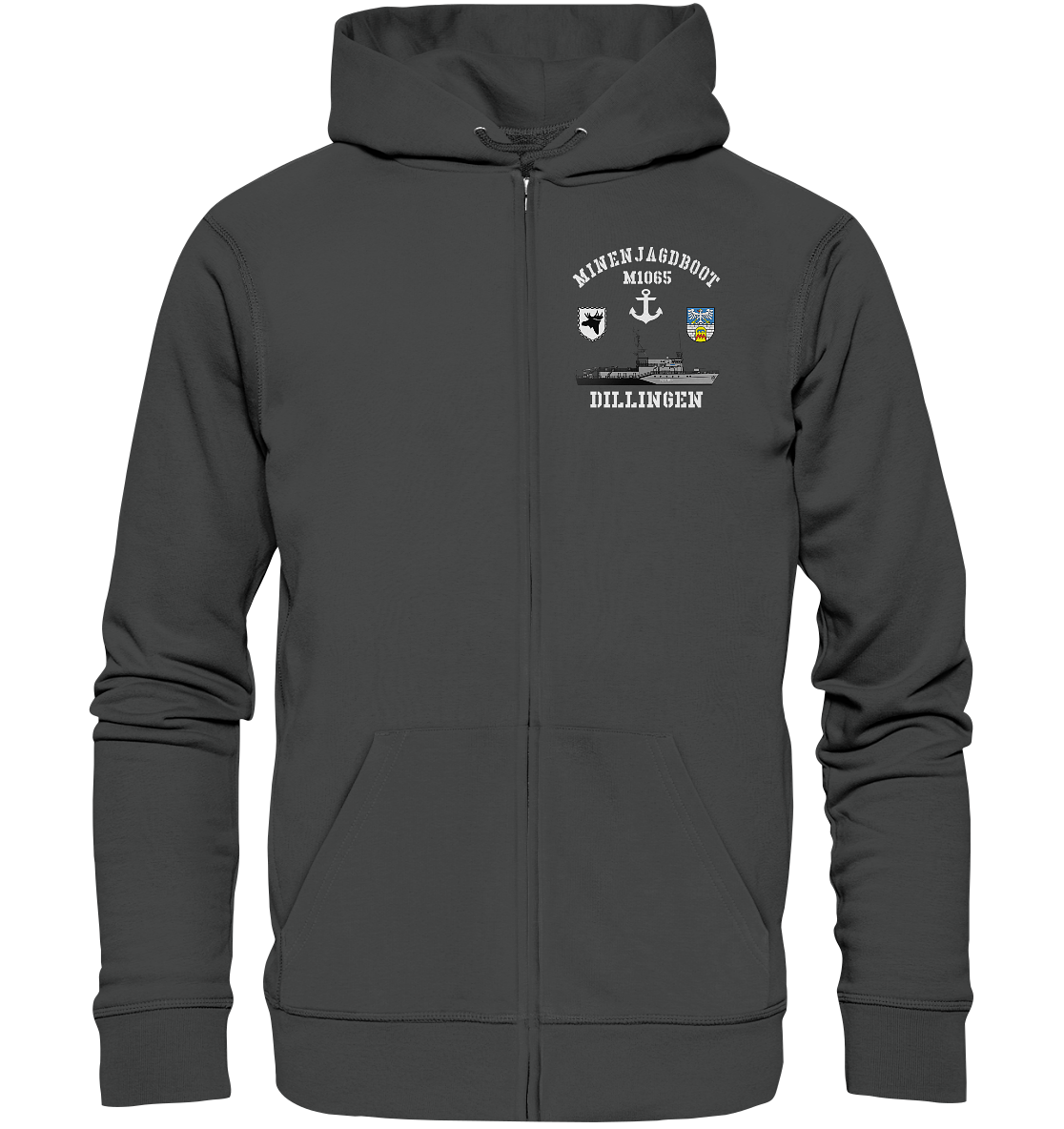 Mij.-Boot M1065 DILLINGEN Anker 3.MSG - Organic Kapuzenjacke