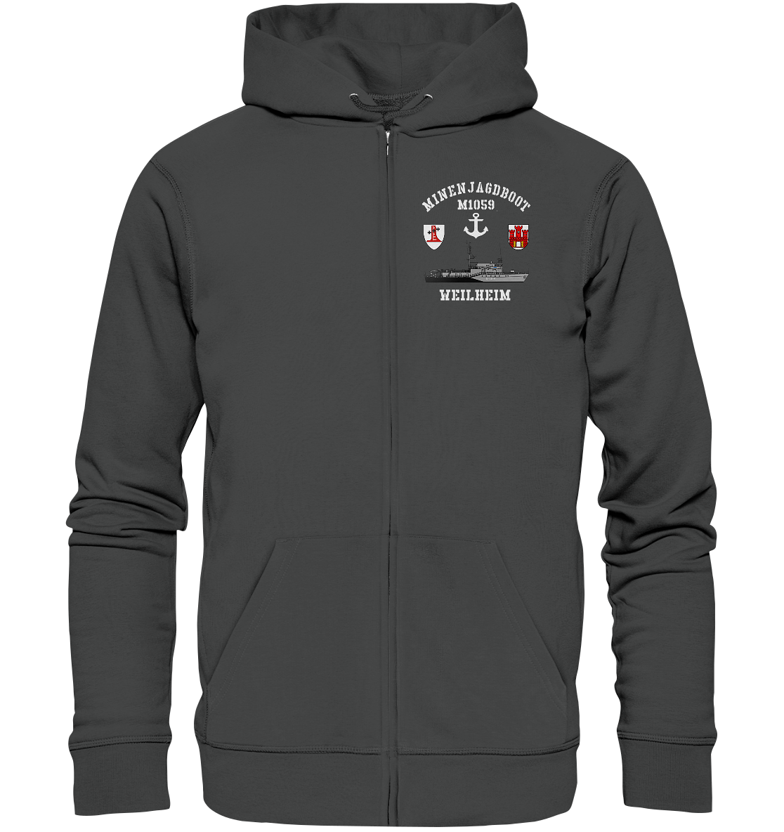 Mij.-Boot M1059 WEILHEIM Anker 1.MSG - Organic Kapuzenjacke