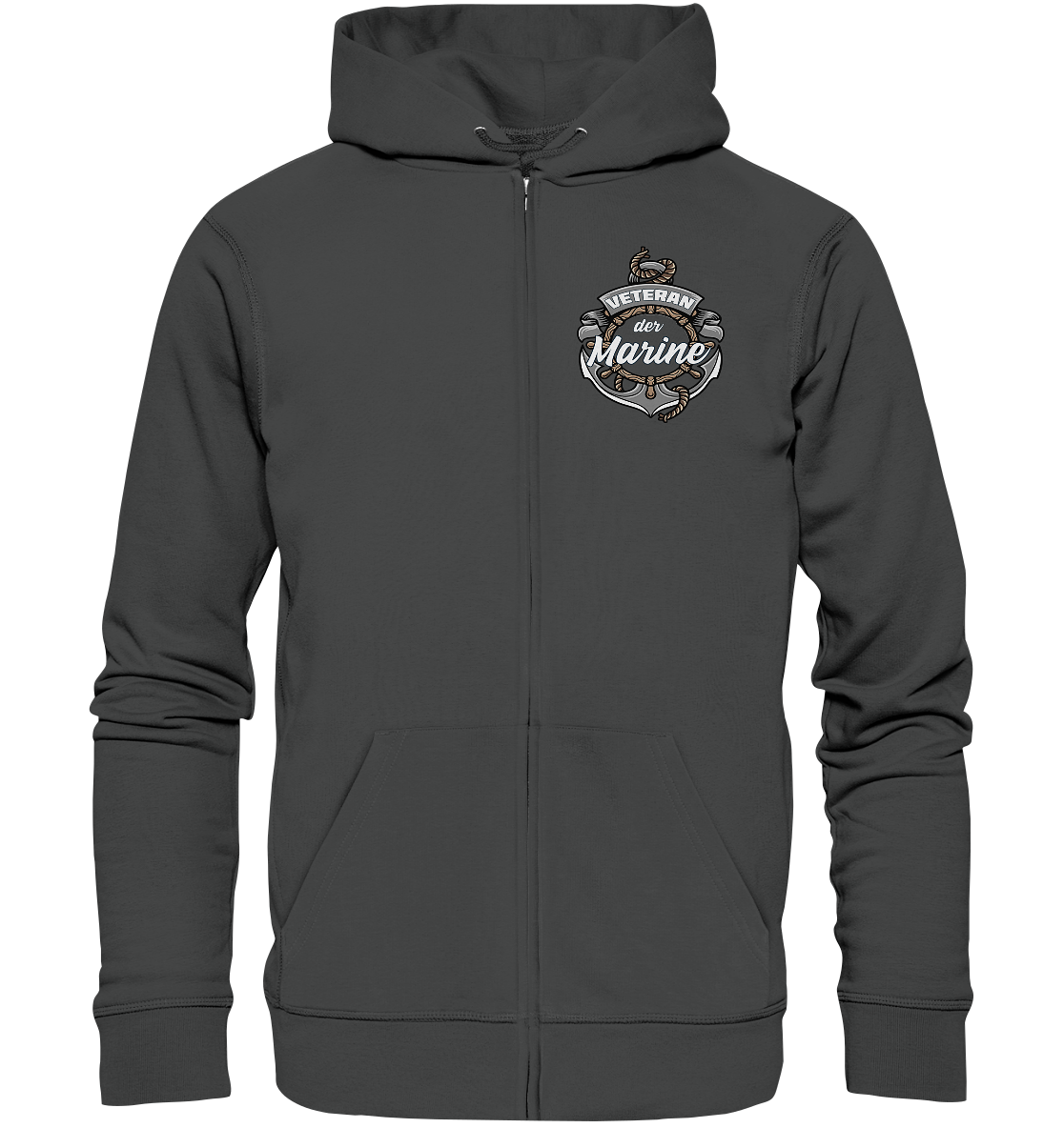 Veteran der Marine - Organic Kapuzenjacke