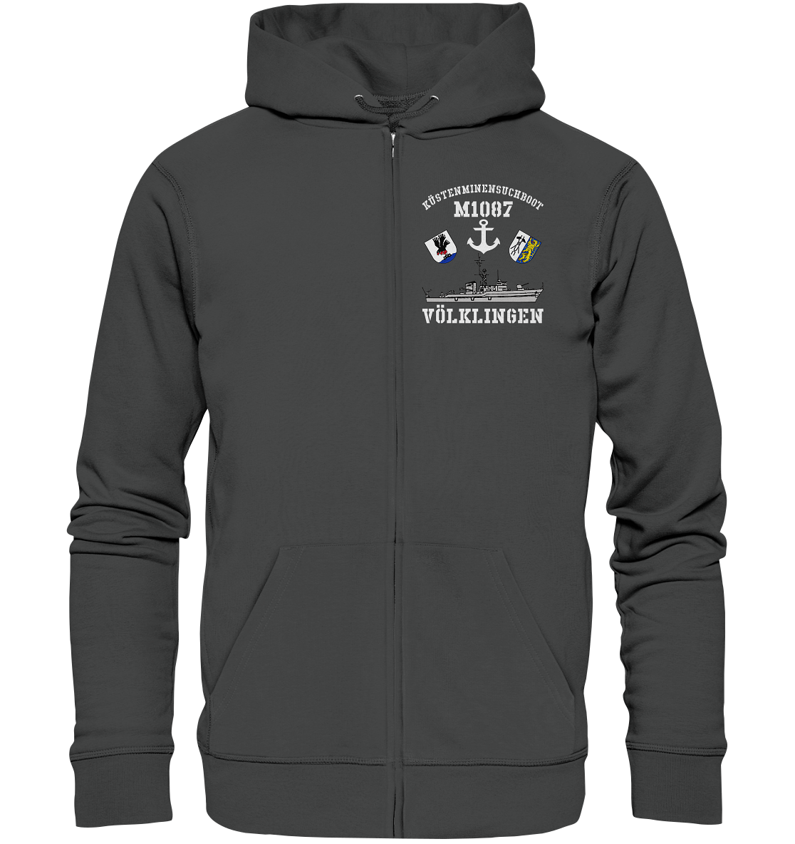KM-Boot M1087 VÖLKLINGEN - Organic Kapuzenjacke