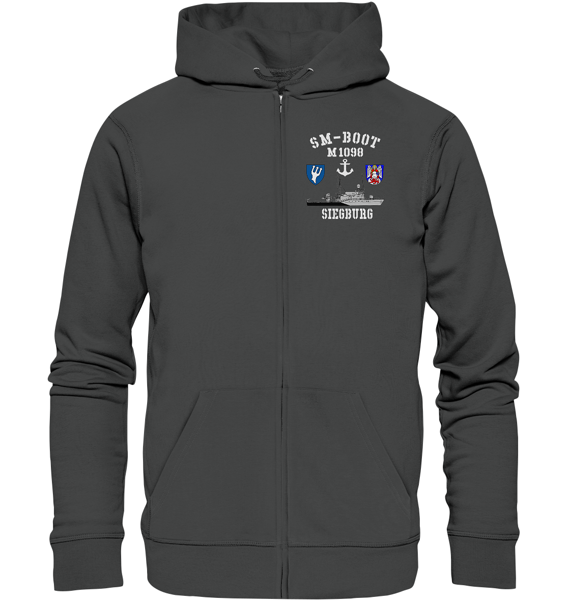 SM-Boot M1098 SIEGBURG Anker - Organic Kapuzenjacke