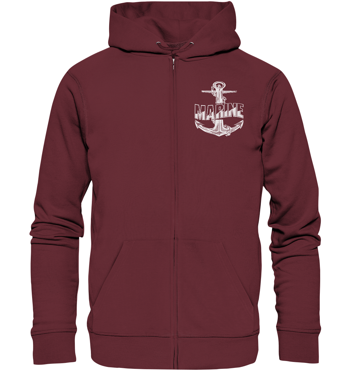 Anker MARINE - Organic Kapuzenjacke