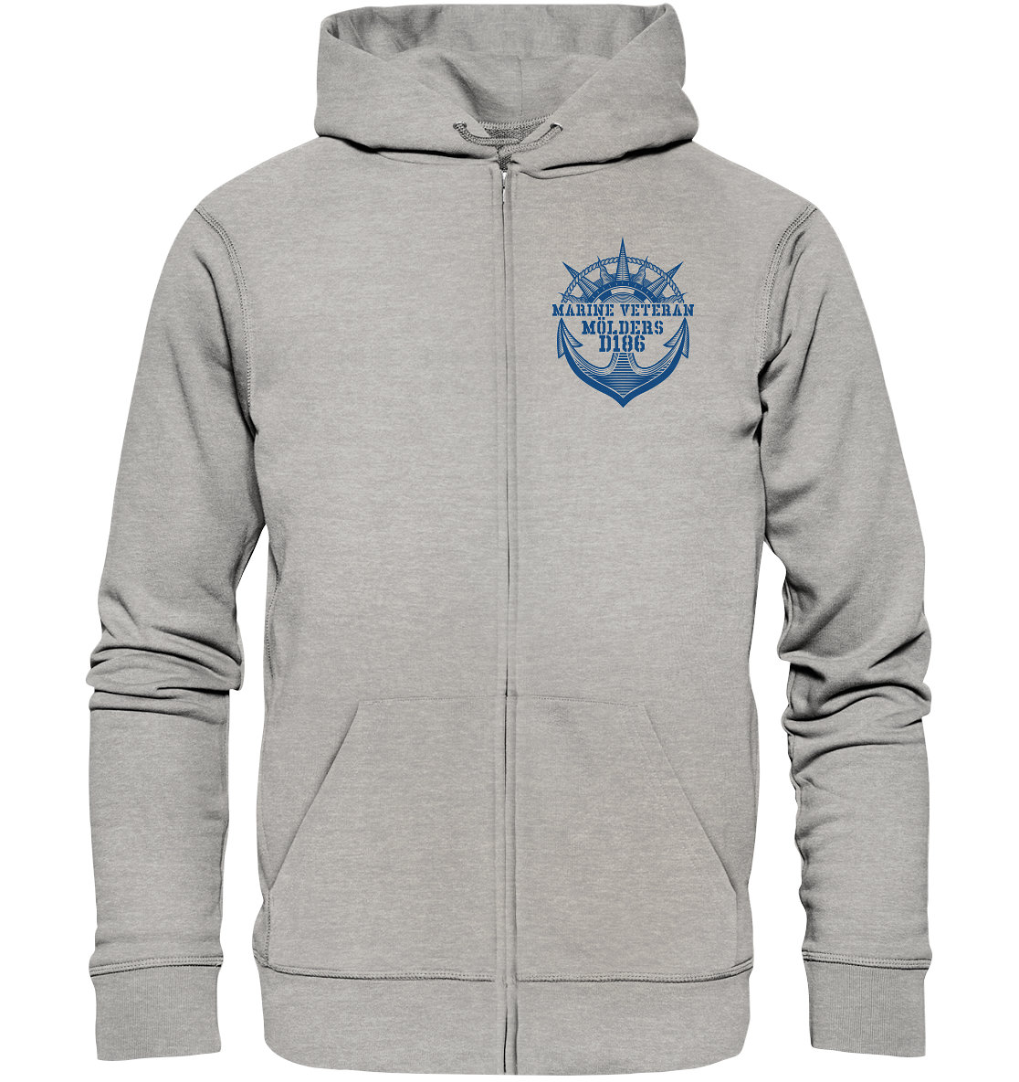 MARINE VETERAN D186 MÖLDERS - Organic Kapuzenjacke