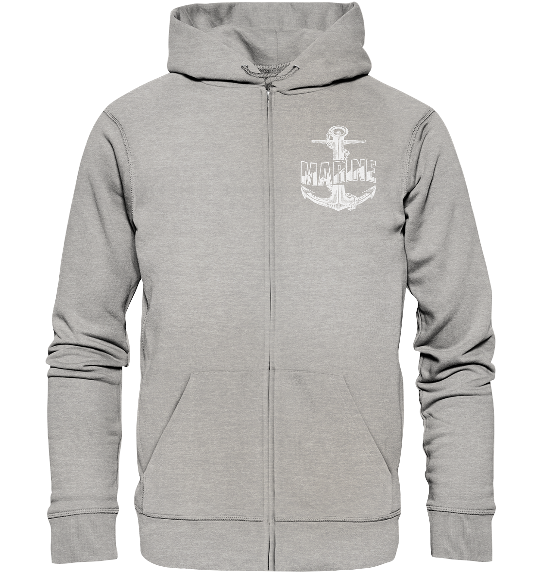 Anker MARINE - Organic Kapuzenjacke