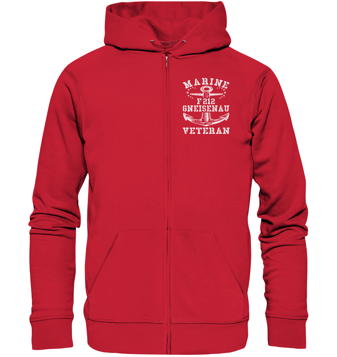 Schulfregatte F212 GNEISENAU - Organic Kapuzenjacke