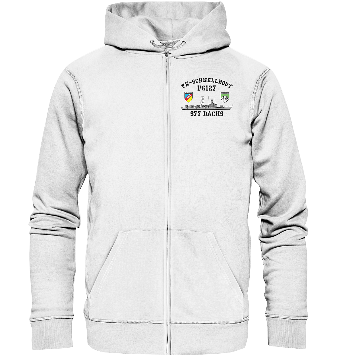 P6127 S77 DACHS 2.SG - Organic Kapuzenjacke