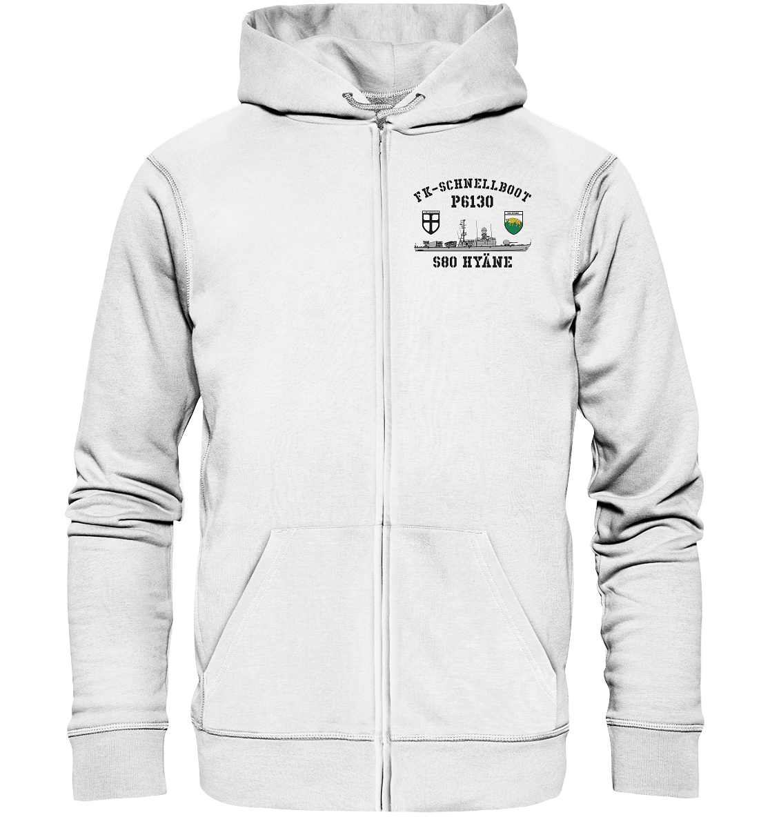 P6130 S80 HYÄNE 7.SG - Organic Kapuzenjacke