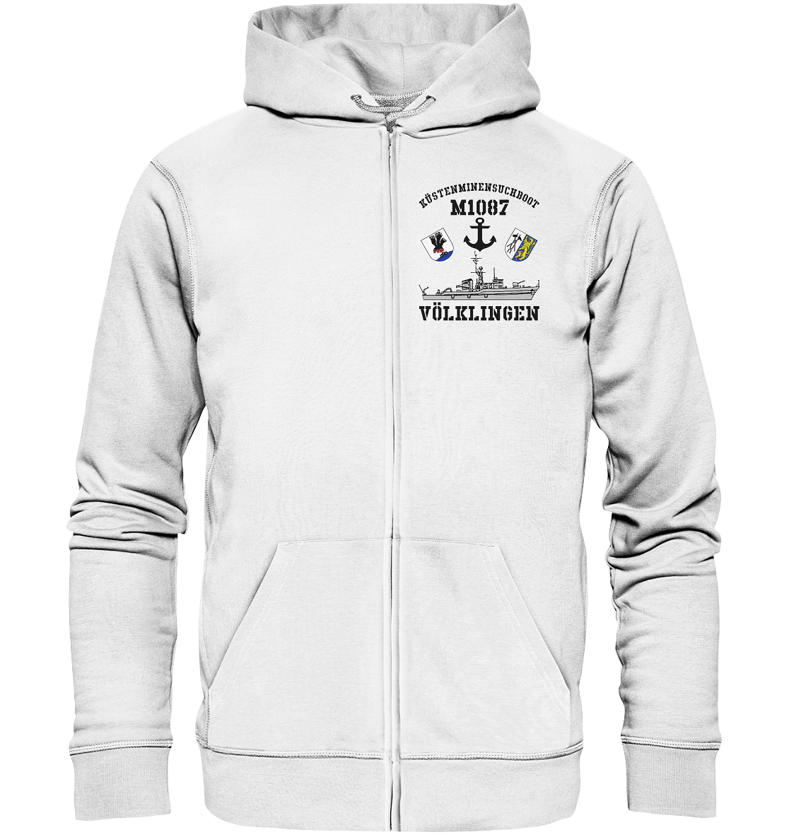 KM-Boot M1087 VÖLKLINGEN - Organic Kapuzenjacke
