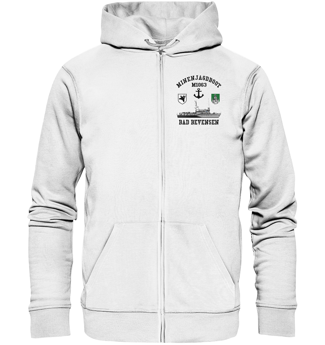 Mij.-Boot M1063 BAD BEVENSEN Anker 3.MSG - Organic Kapuzenjacke