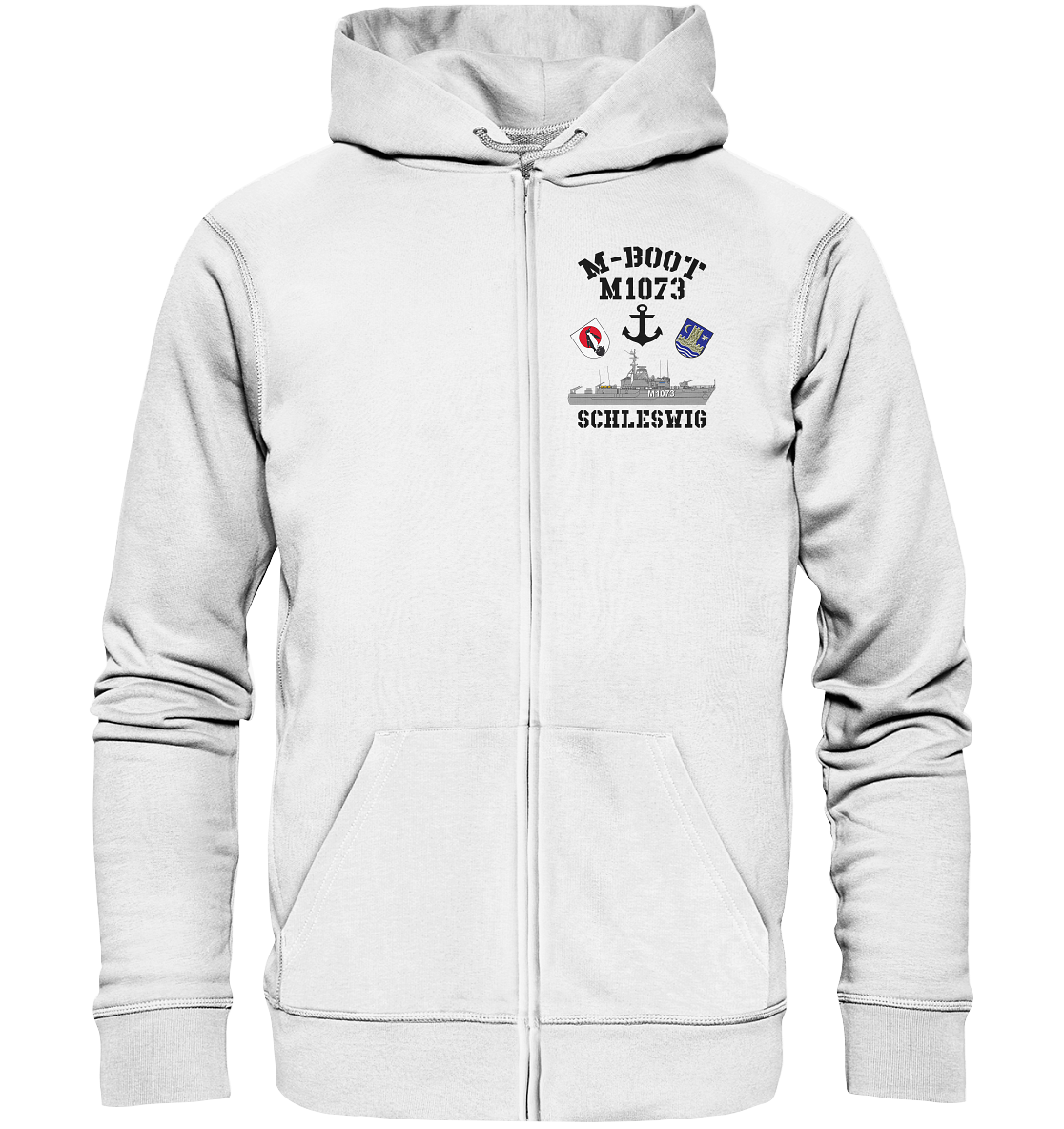 M-Boot M1073 SCHLESWIG Anker (HL) - Organic Kapuzenjacke