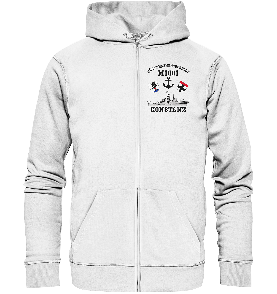 KM-Boot M1081 KONSTANZ - Organic Kapuzenjacke
