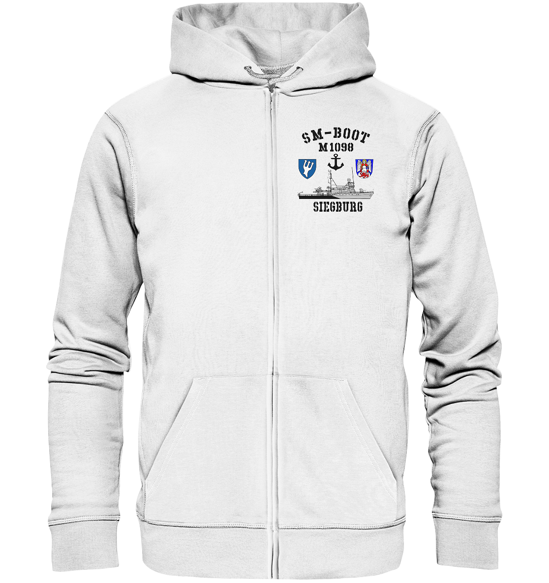 SM-Boot M1098 SIEGBURG Anker - Organic Kapuzenjacke