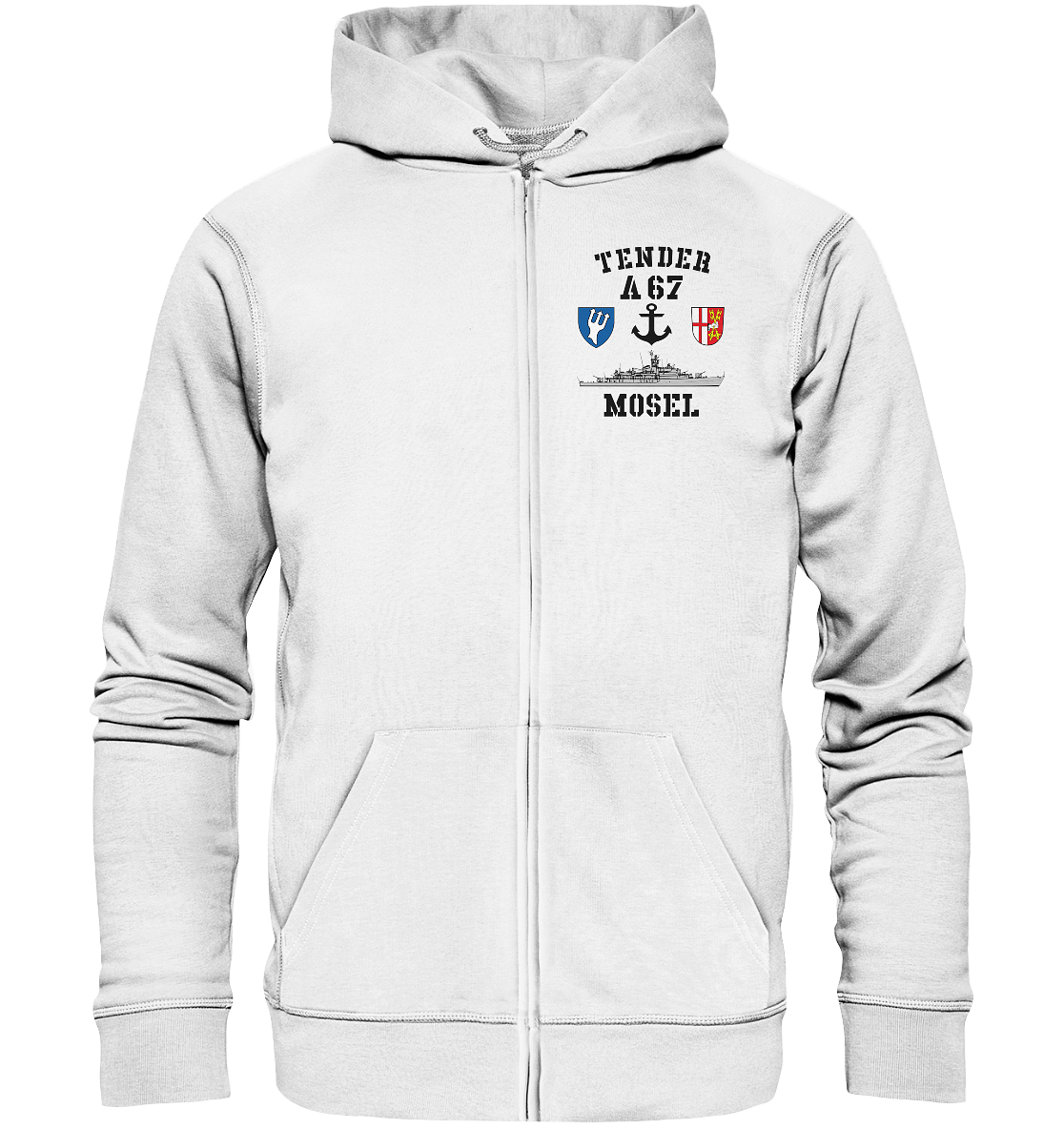 Tender A67 MOSEL 5.MSG ANKER - Organic Kapuzenjacke