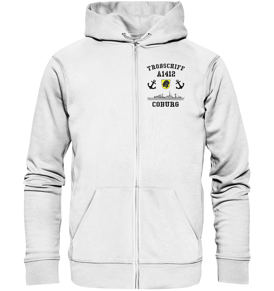 Troßschiff A1412 COBURG - Organic Kapuzenjacke