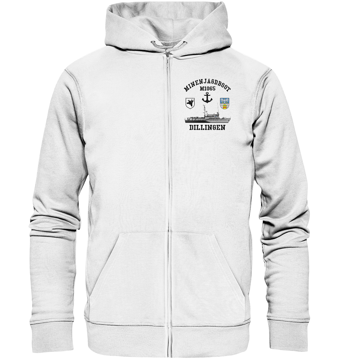 Mij.-Boot M1065 DILLINGEN Anker 3.MSG - Organic Kapuzenjacke