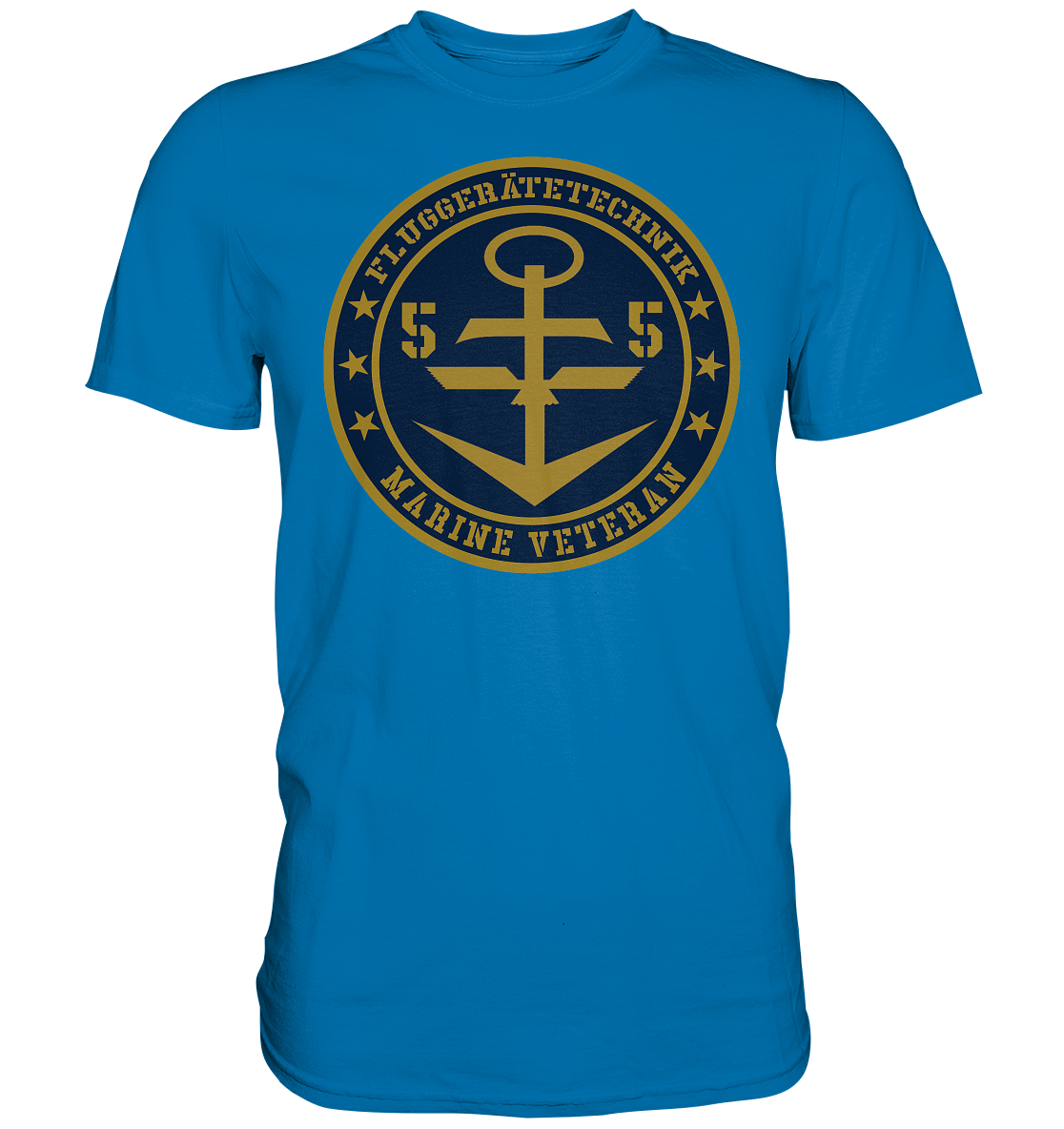 Marine Veteran 55er FLUGGERÄTETECHNIK - Premium Shirt