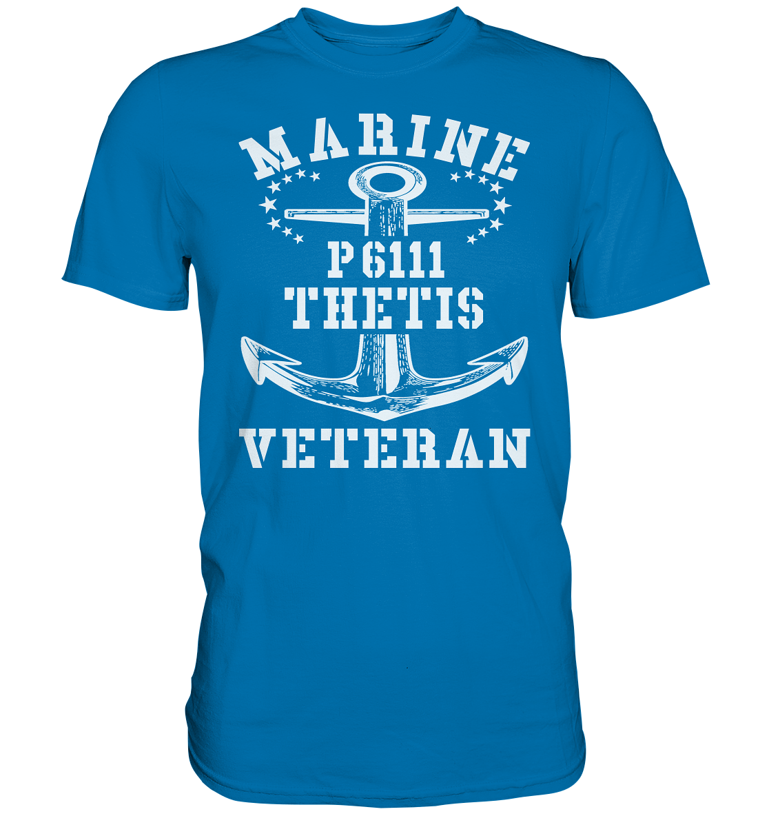 U-Jagdboot P6111 THETIS Marine Veteran - Premium Shirt