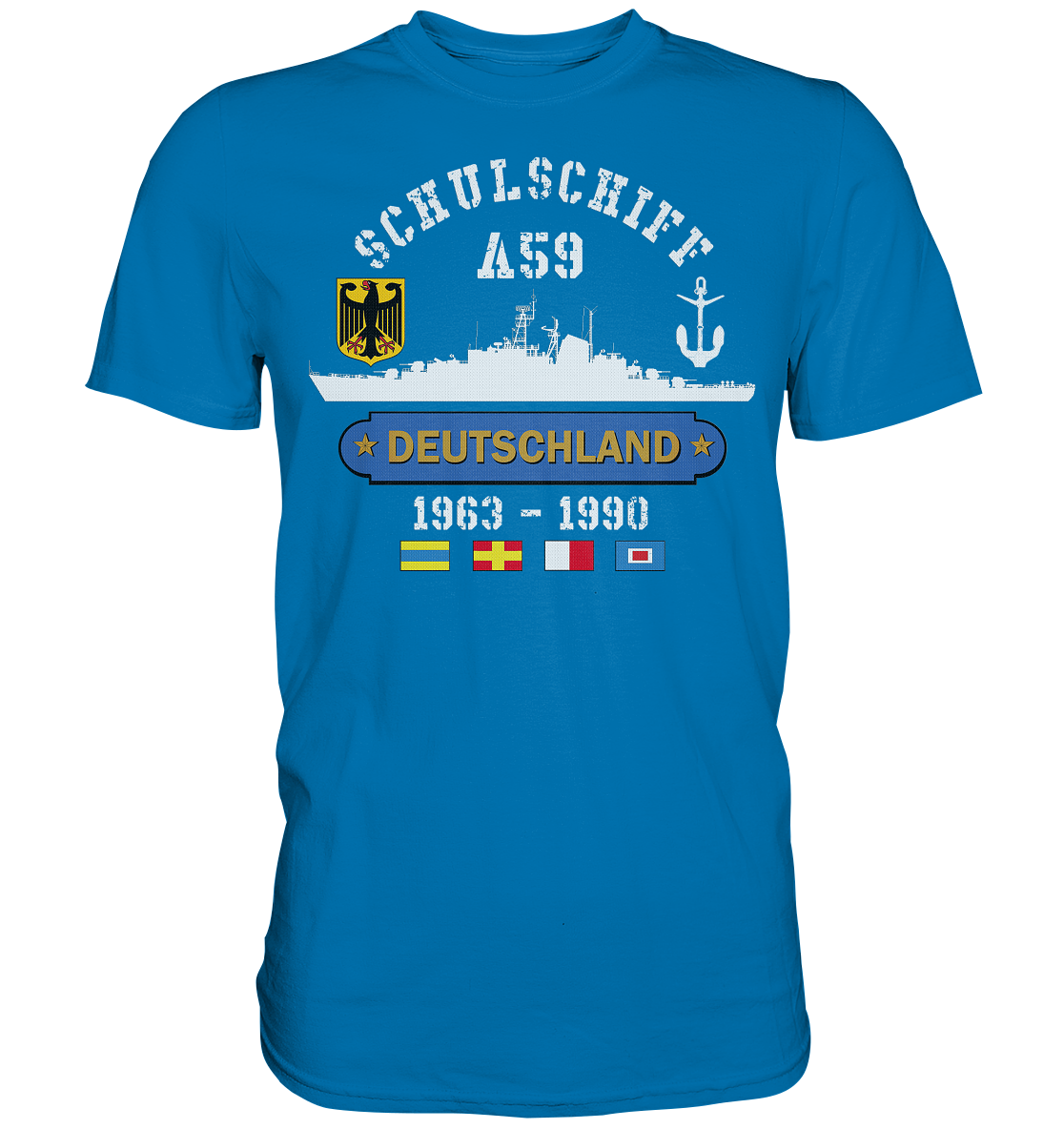 Schulschiff A59 DEUTSCHLAND - Premium Shirt