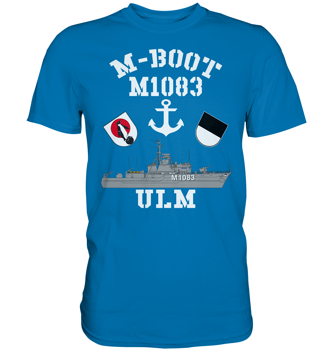 M-Boot M1083 ULM Anker - Premium Shirt