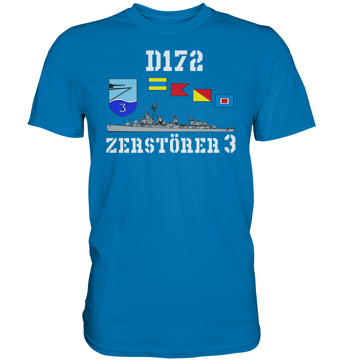 D172 ZERSTÖRER 3 - Premium Shirt