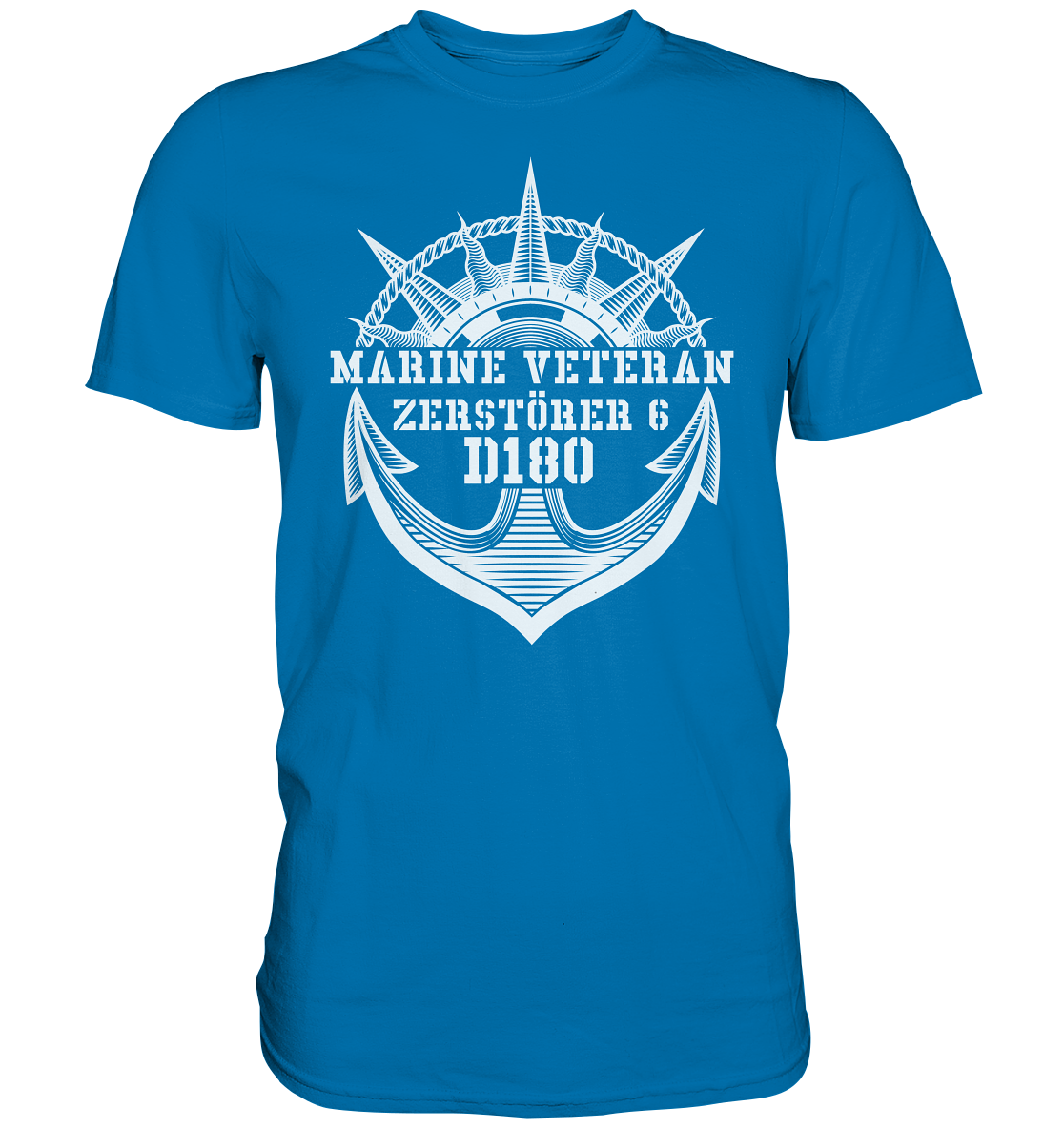 D180 ZERSTÖRER6 Marine Veteran - Premium Shirt