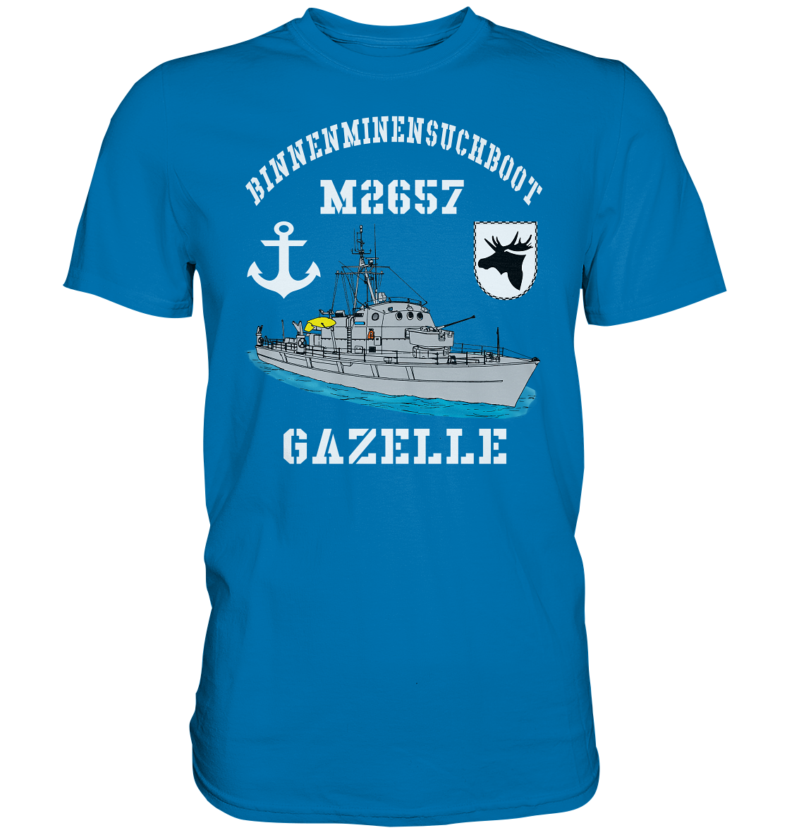 BIMI M2657 GAZELLE 3.MSG Anker - Premium Shirt