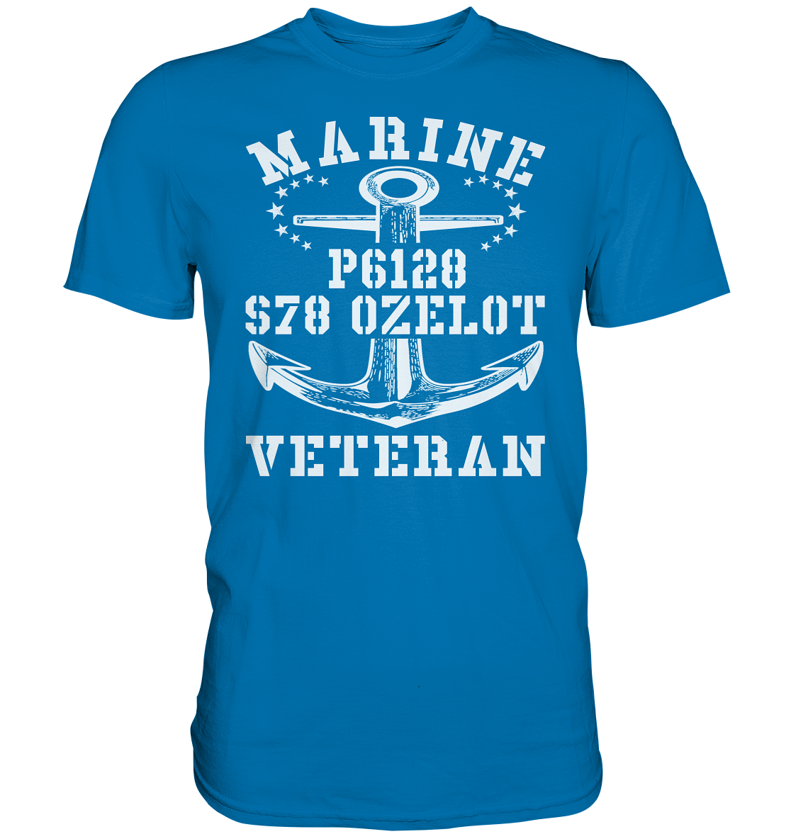 FK-Schnellboot P6128 OZELOT Marine Veteran - Premium Shirt