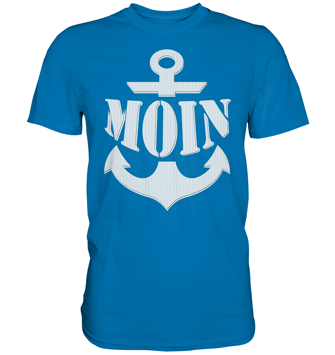 MOIN Anker weiß - Premium Shirt