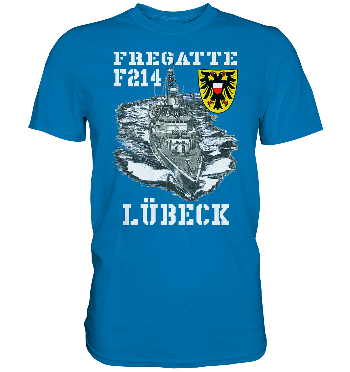 Fregatte F214 LÜBECK - Premium Shirt