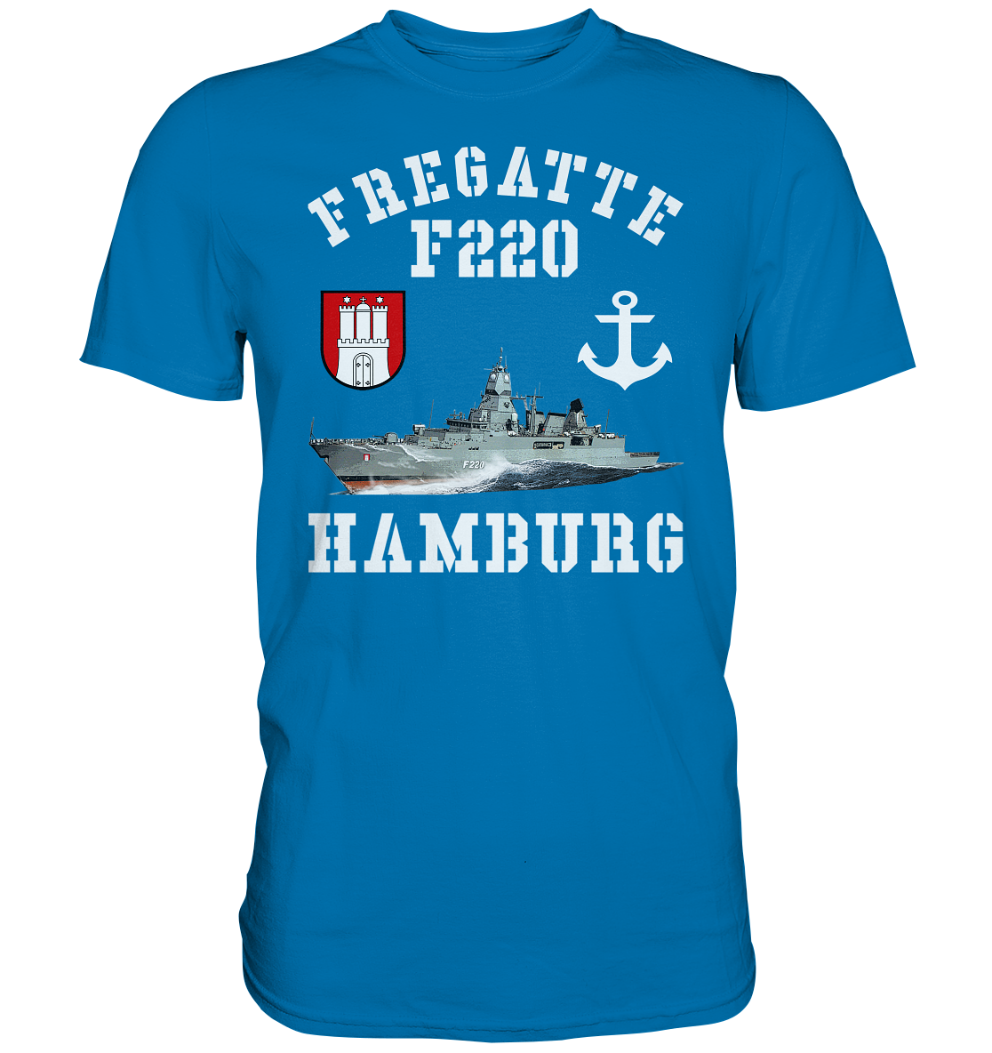 Fregatte F220 HAMBURG Anker - Premium Shirt