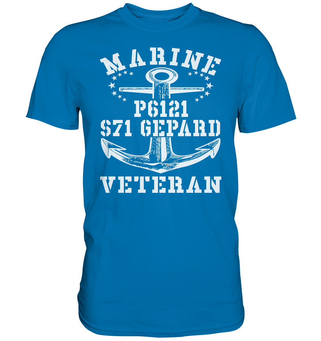 FK-Schnellboot P6121 GEPARD Marine Veteran - Premium Shirt
