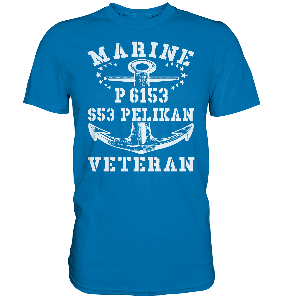 P6153 S53 PELIKAN Marine Veteran - Premium Shirt