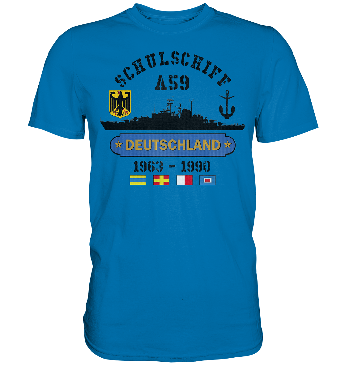Schulschiff A59 DEUTSCHLAND - Premium Shirt