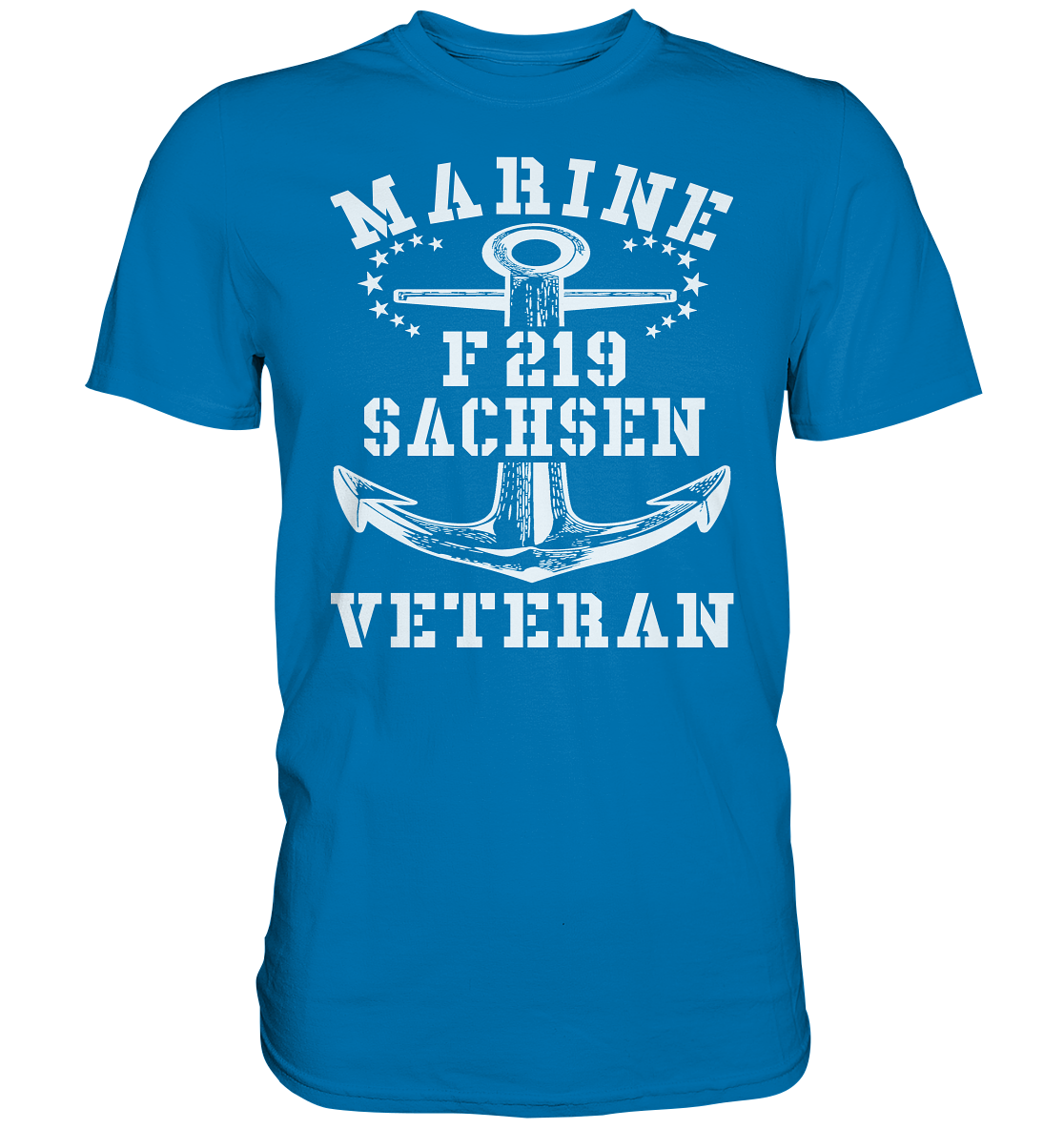 Fregatte F219 SACHSEN Marine Veteran - Premium Shirt