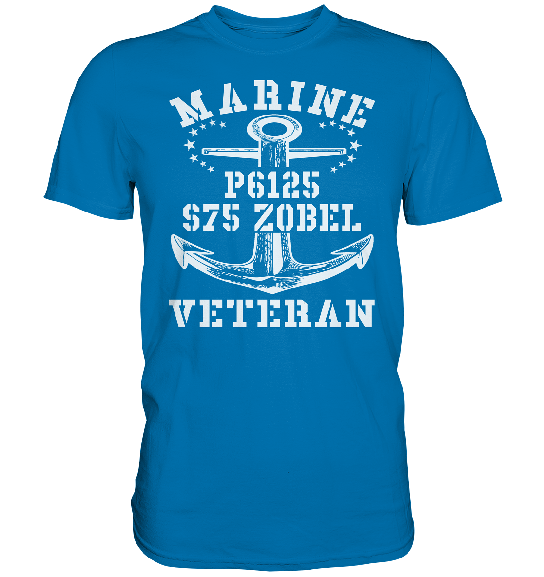 FK-Schnellboot P6125 ZOBEL Marine Veteran - Premium Shirt