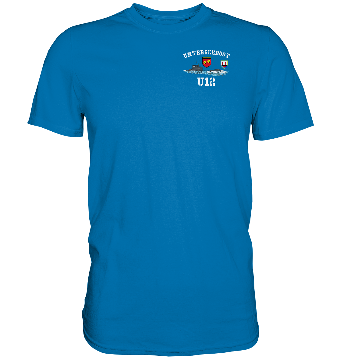 U-Boot 12 Brustlogo - Premium Shirt