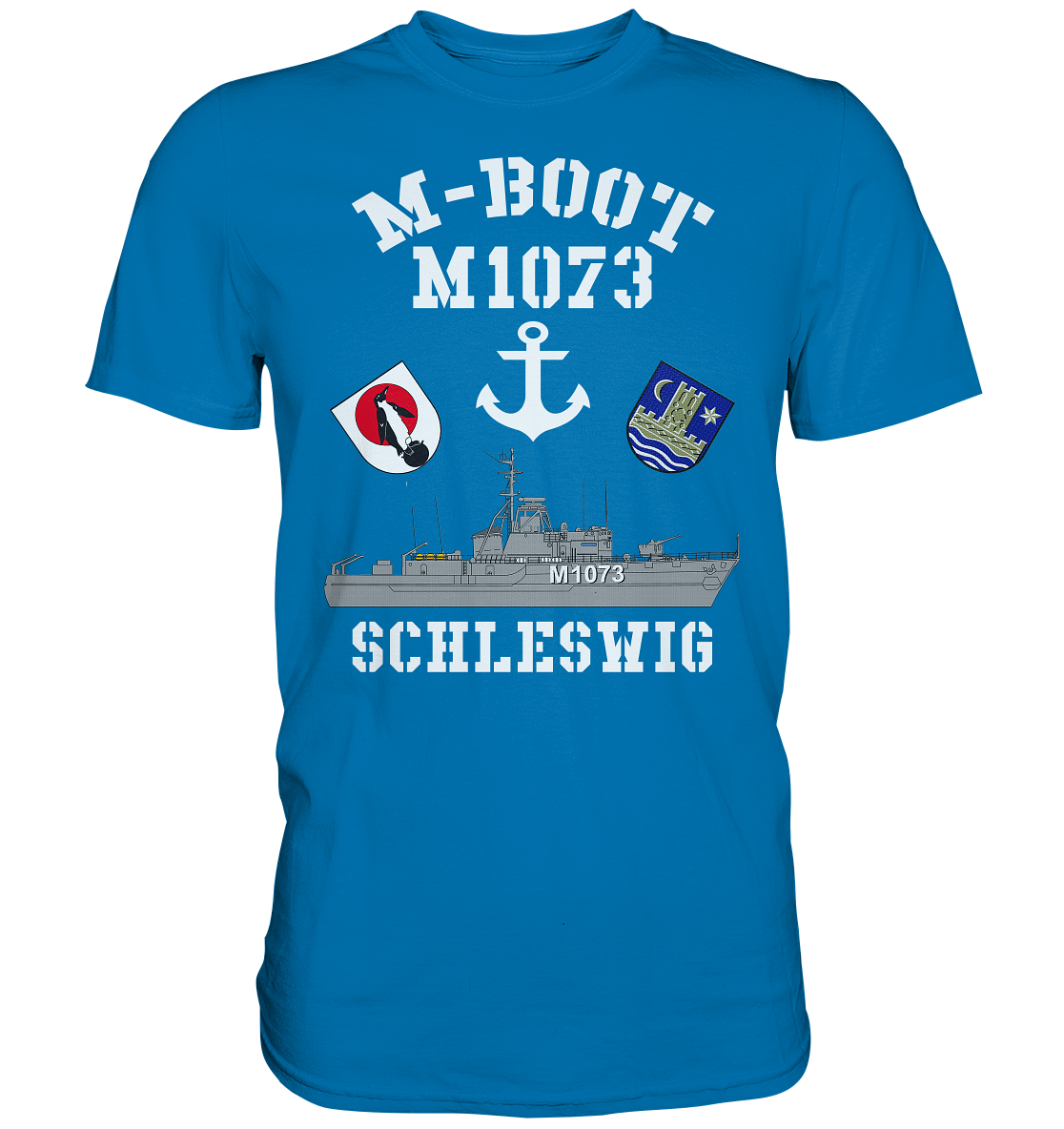 M-Boot M1073 SCHLESWIG Anker (HL) - Premium Shirt