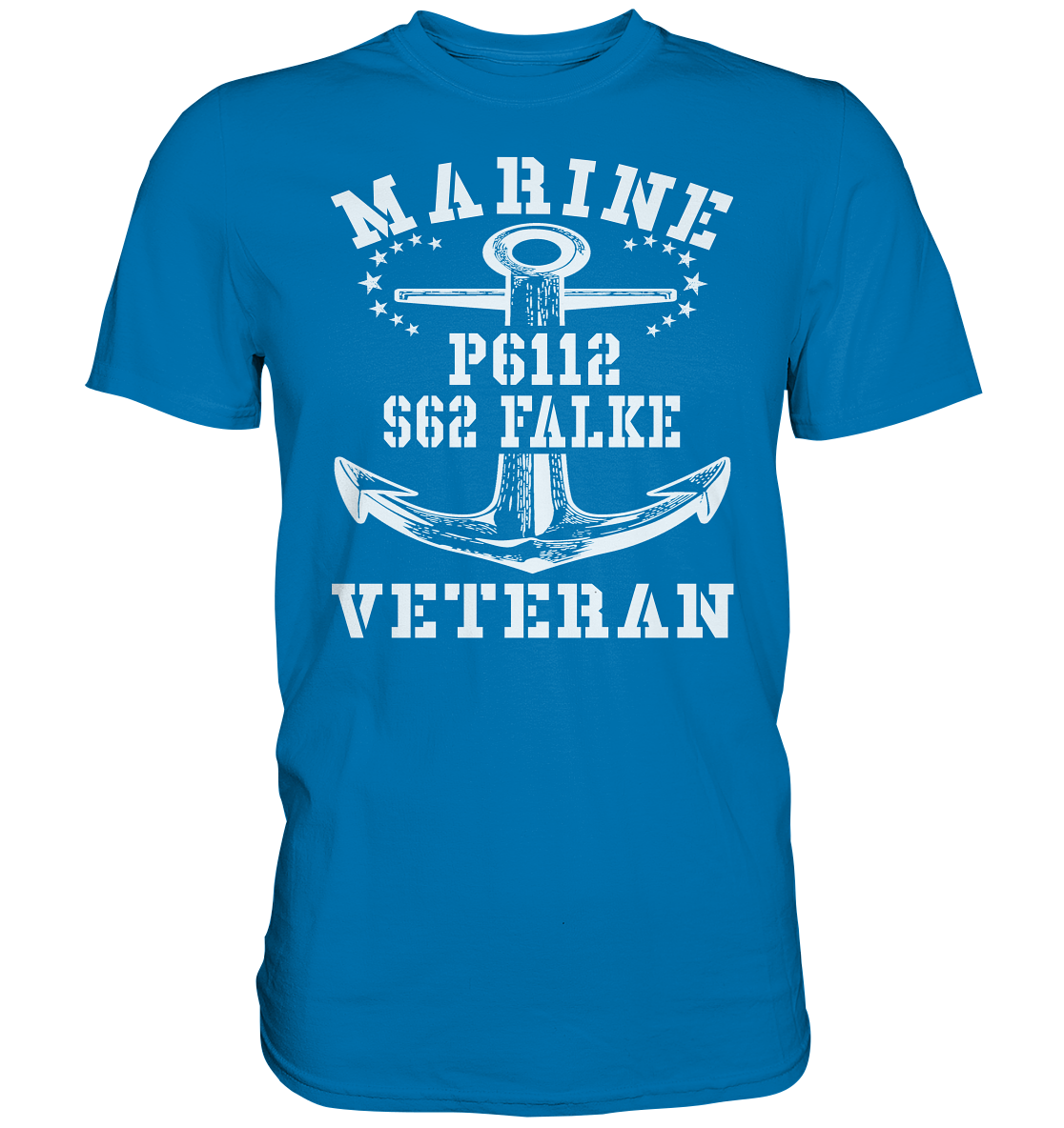 FK-Schnellboot P6112 FALKE Marine Veteran - Premium Shirt
