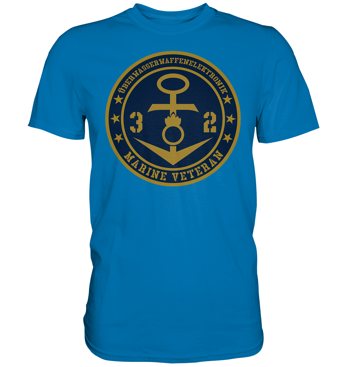 Marine Veteran 32er ÜBERWASSERWAFFENELEKTRONIK - Premium Shirt