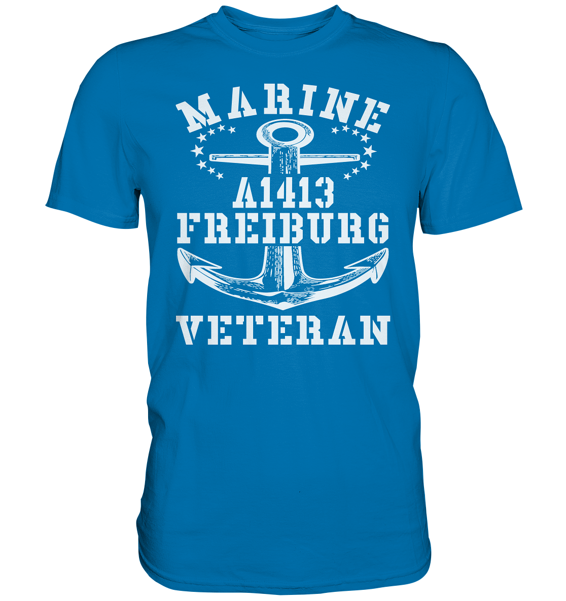 Troßschiff A1413 FREIBURG Marine Veteran - Premium Shirt