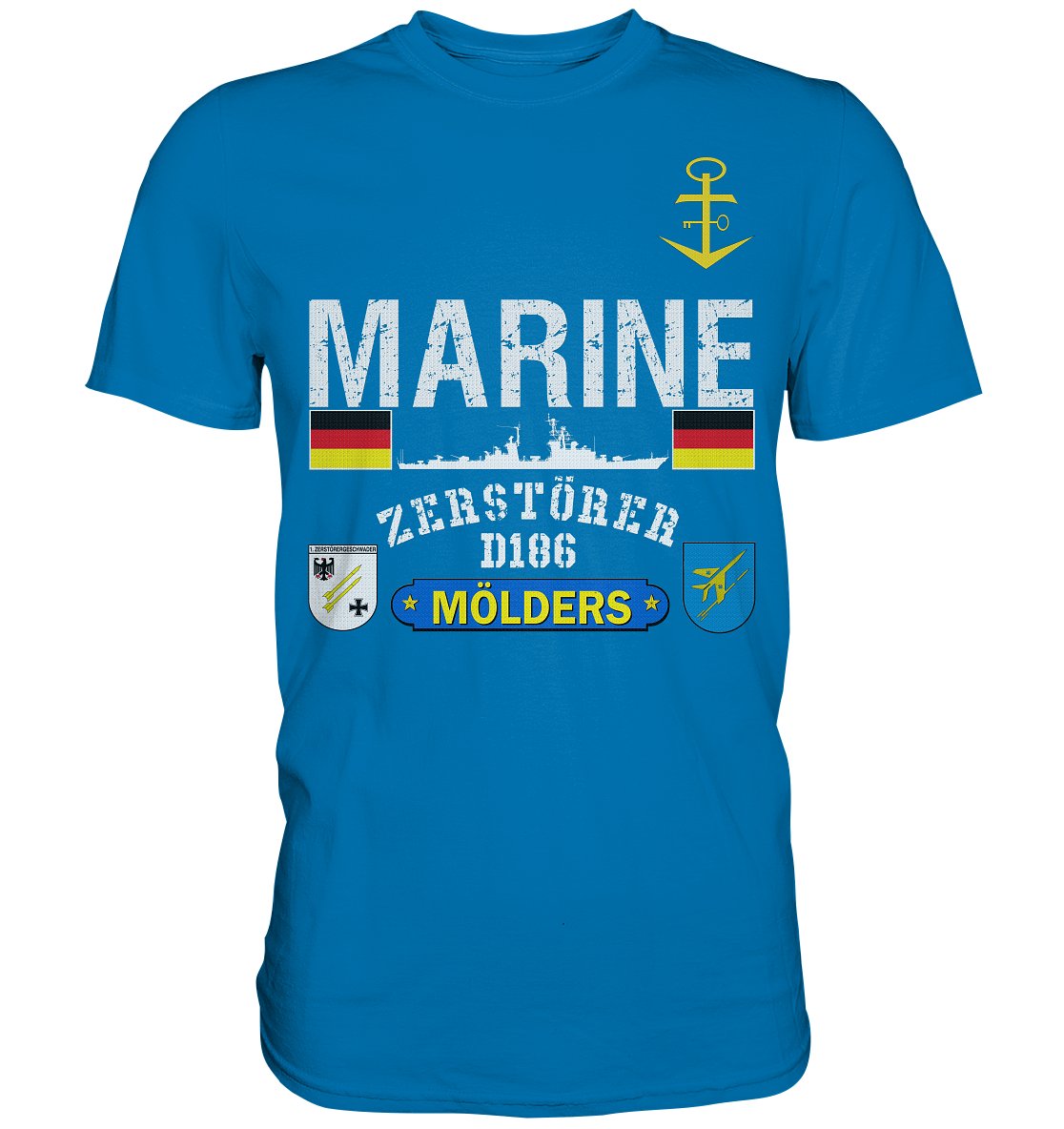 Marine D186 MÖLDERS 60er ATN - Premium Shirt