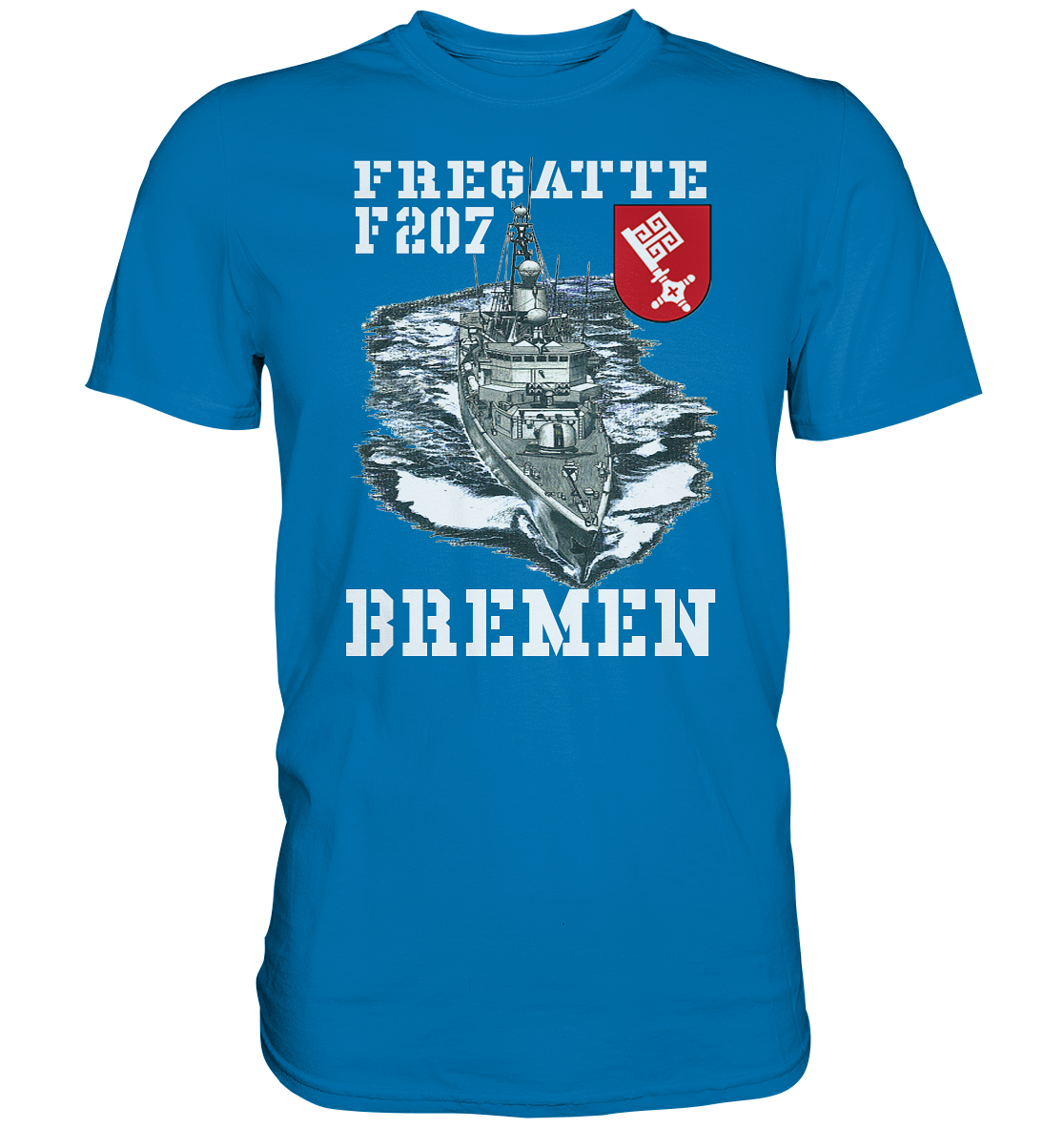 Fregatte F207 BREMEN - Premium Shirt