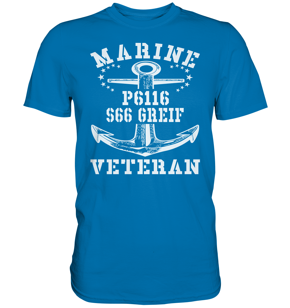 FK-Schnellboot P6116 GREIF Marine Veteran - Premium Shirt