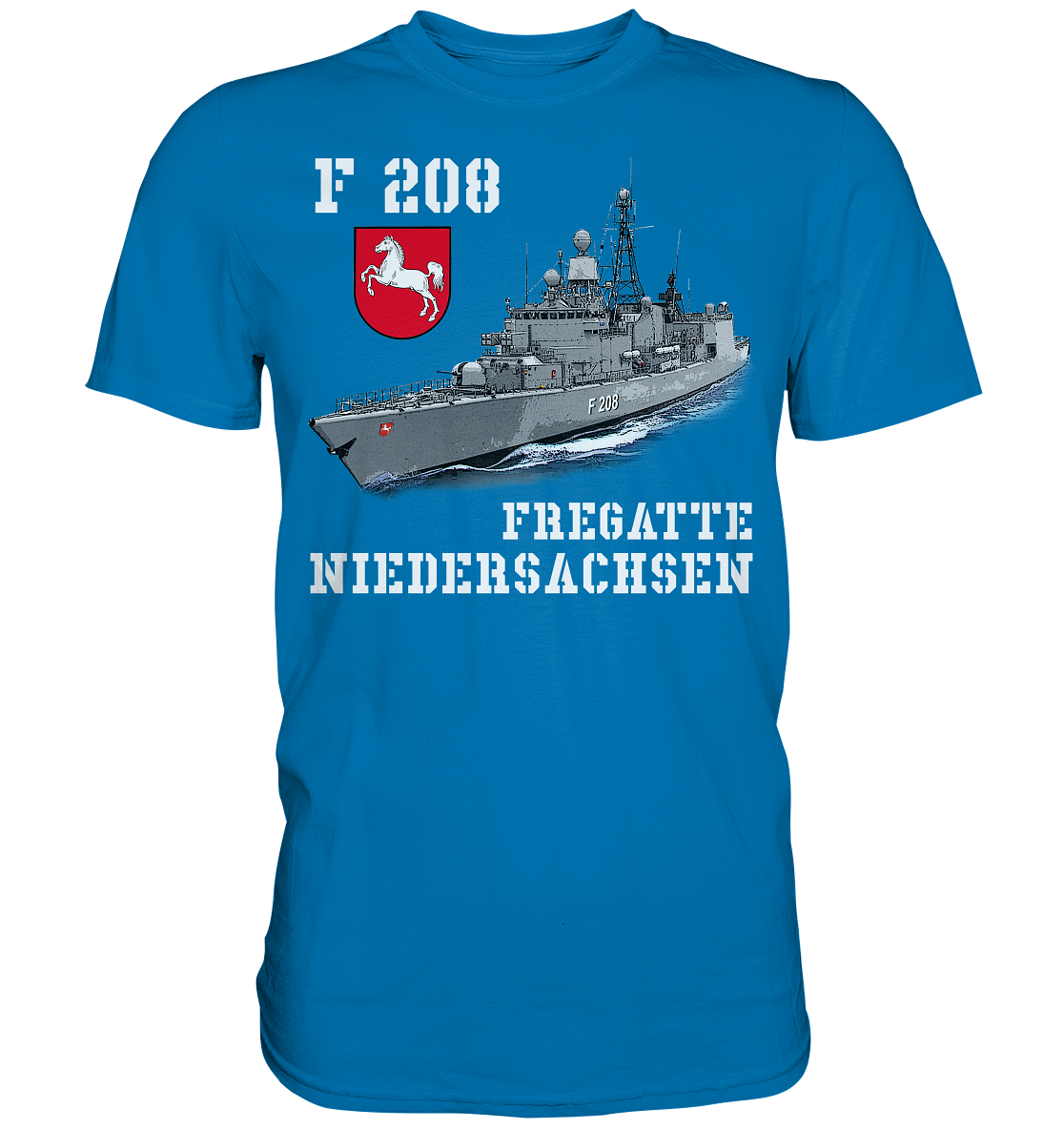 F208 Fregatte NIEDERSACHSEN - Premium Shirt